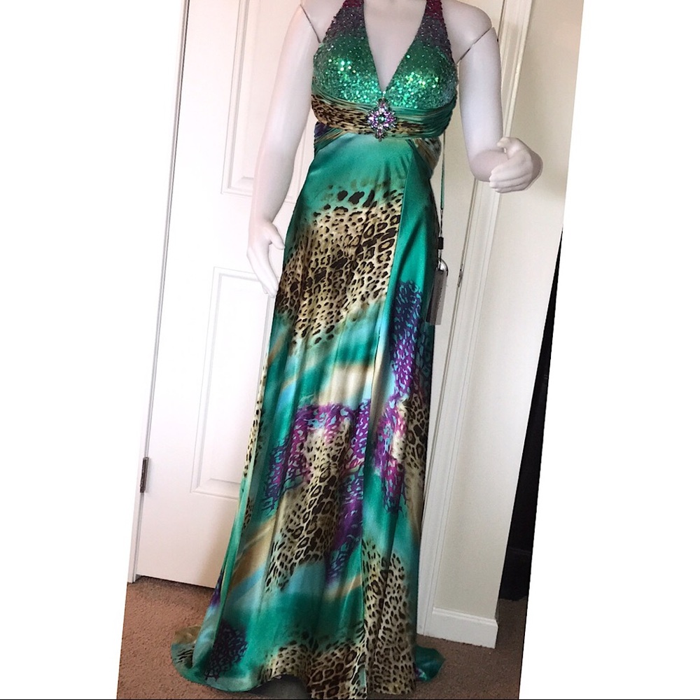 NWT- Night Moves Formal Gown